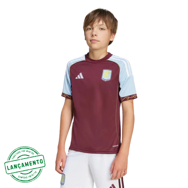 Kit Infantil Aston Villa 25/26 Home