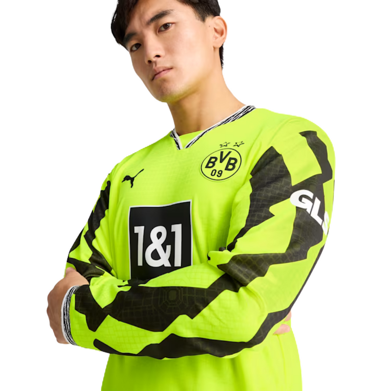 Camisa Borussia Dortmund Manga Longa 2024/25 Home